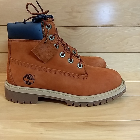 timberland boots burnt orange